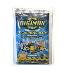 RARE Vintage Digimon Trading Cards‎ - Booster Pack (1999) Collectible Sealed